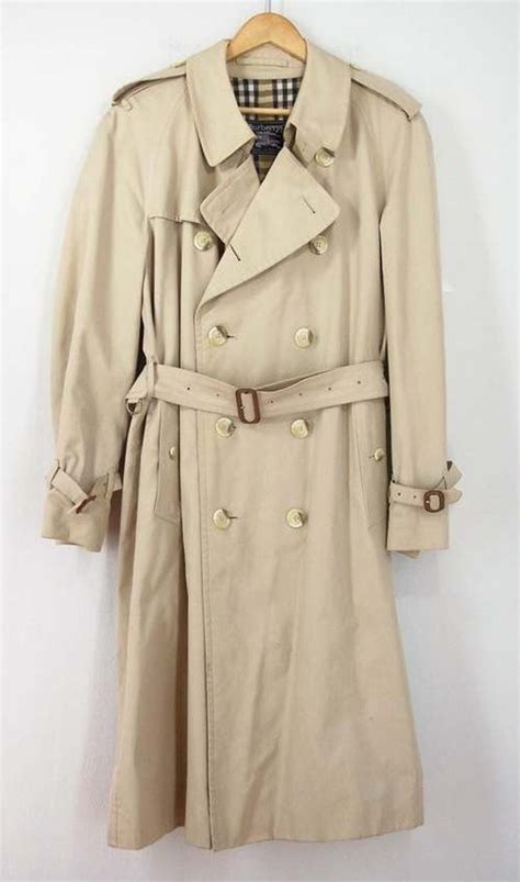 burberry trench coat mens vintage